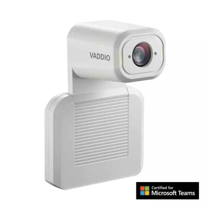 Vaddio IntelliSHOT-M automātiskās izsekošanas kamera, 8.51 MP, Exmor, Full HD, 1920 x 1080 pikseļi, 30 fps, Balta