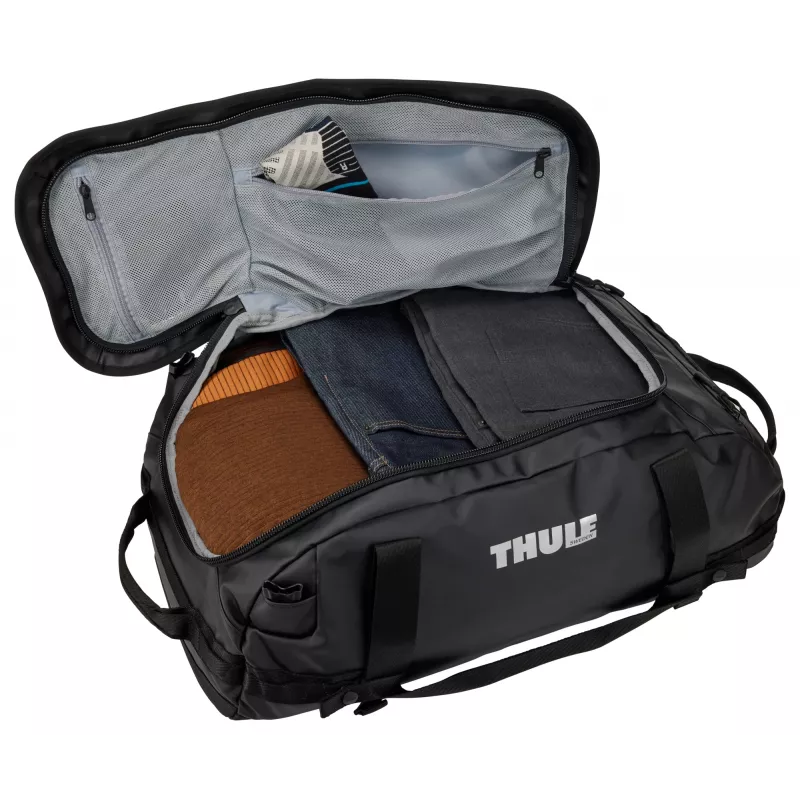 Thule Chasm TDSD302 Melna ceļojumu soma 40 L Poliesters