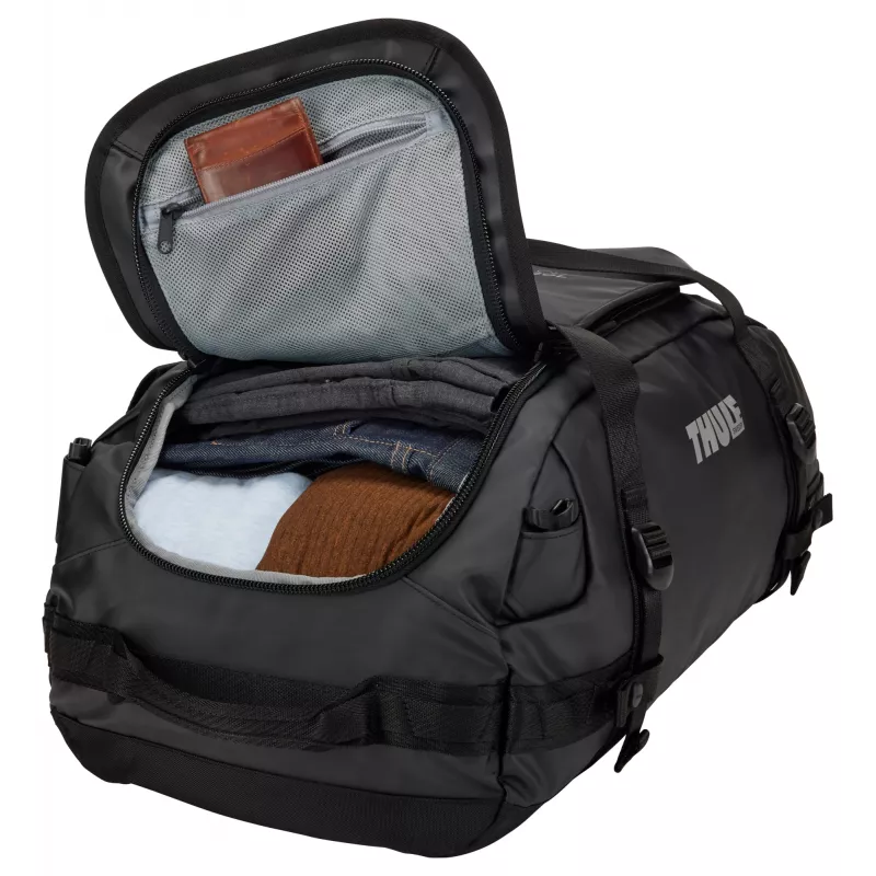 Thule Chasm TDSD302 Melna ceļojumu soma 40 L Poliesters