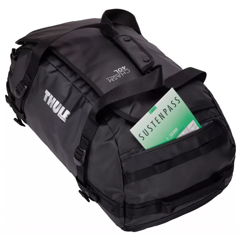 Thule Chasm TDSD302 Melna ceļojumu soma 40 L Poliesters