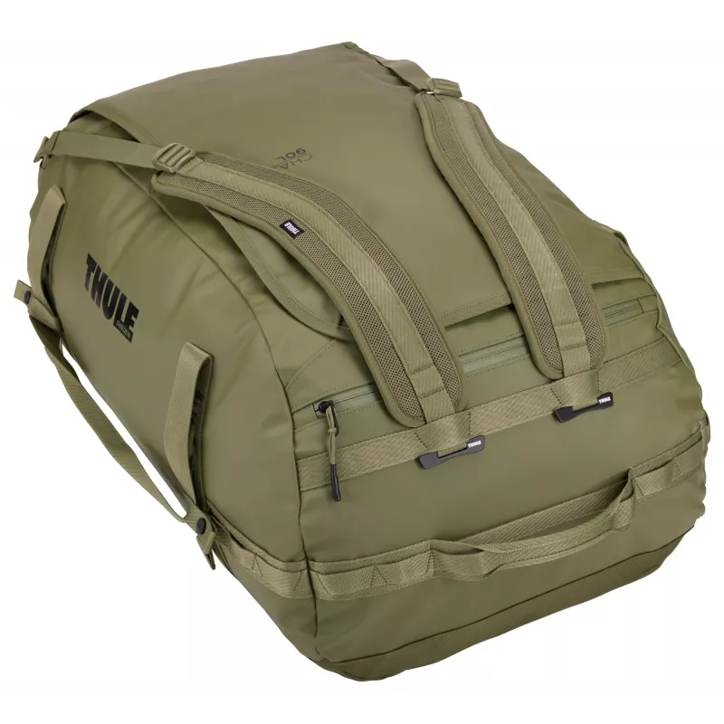 Thule Chasm TDSD304 Olivine ceļojumu soma 90 L, poliesters, olīvzaļa