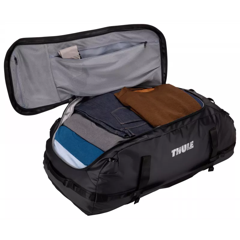 Thule Chasm TDSD305 Melna ceļojumu soma 130 L Poliesters