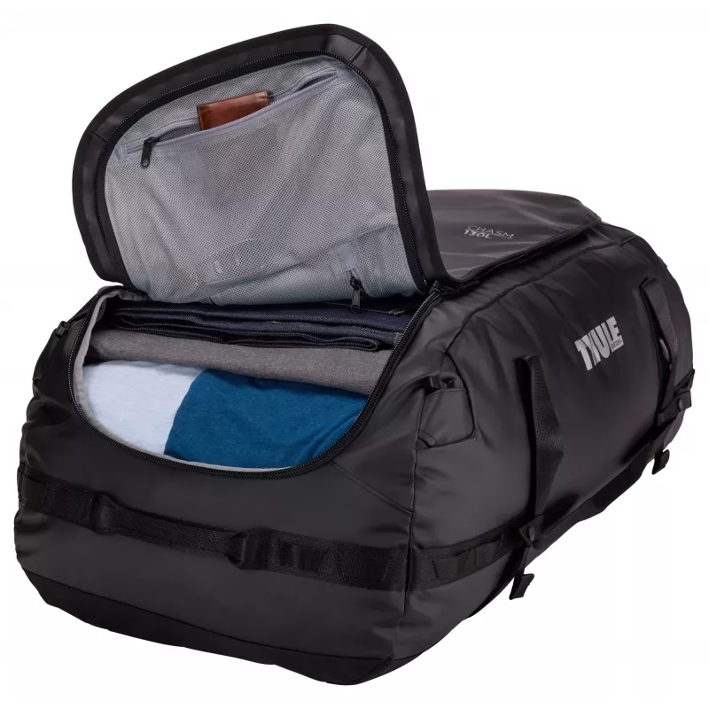 Thule Chasm TDSD305 Melna ceļojumu soma 130 L Poliesters