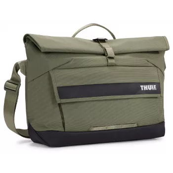 Thule Paramount PARACB3114 mīksti zaļa poliestera crossbody soma 14L