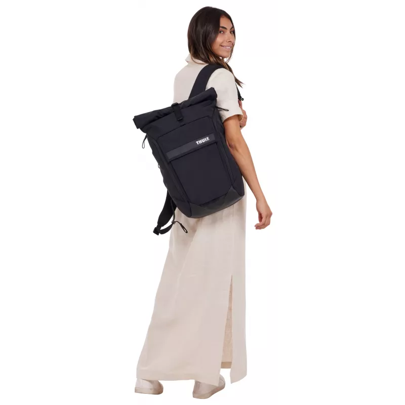 Thule Paramount PARABP3116 Melna mugursoma, ikdienas mugursoma, neilons, poliesters