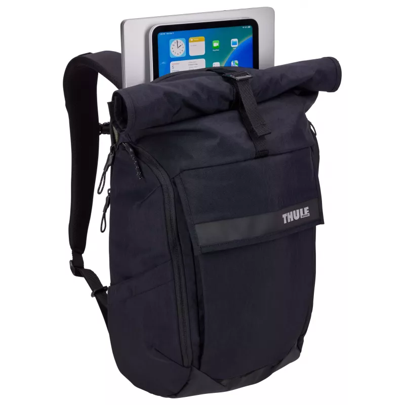 Thule Paramount PARABP3116 Melna mugursoma, ikdienas mugursoma, neilons, poliesters