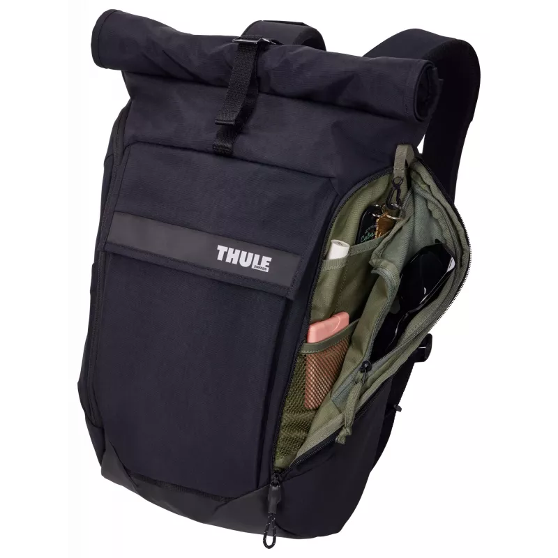 Thule Paramount PARABP3116 Melna mugursoma, ikdienas mugursoma, neilons, poliesters