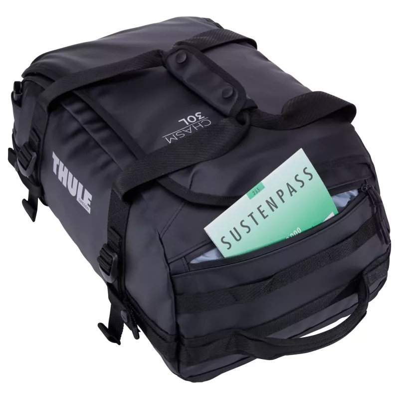 Thule Chasm TDSD301 Black ceļojumu soma 30 L Poliesters