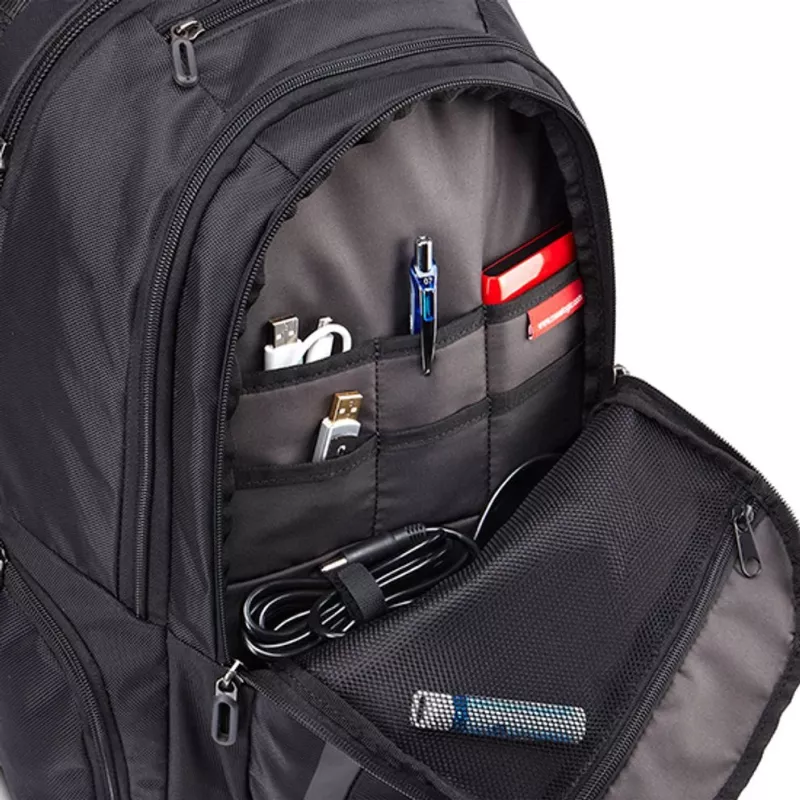 Case Logic Professional RBP315 Melna mugursoma 39,6 cm (15,6 collu) portatīvajam datoram