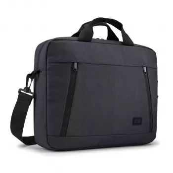 Case Logic Huxton HUXA214 Black 35.6 cm (14 collu) Portfelis Melns, Pelēks