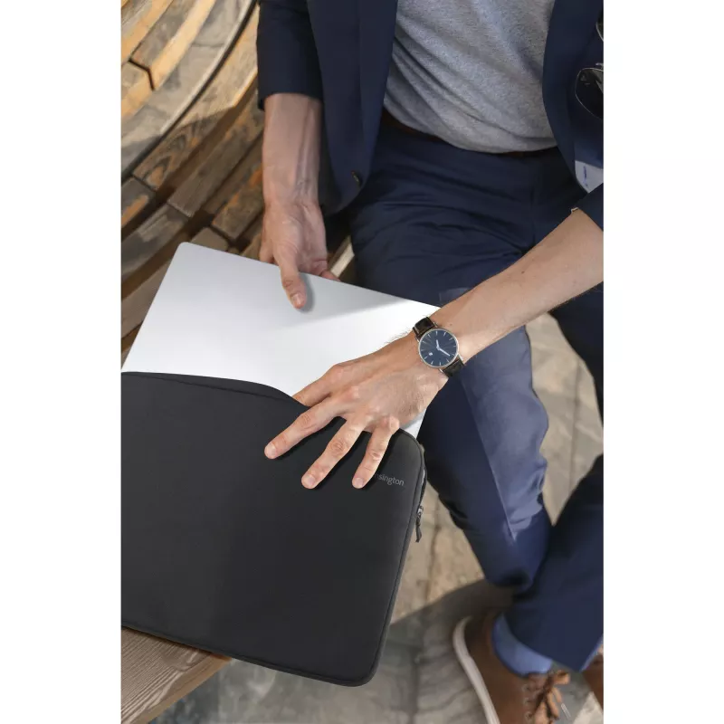 Kensington EQ Classic Laptop Sleeve 15.6 collu, Maciņš klēpjdatoram, 39.6 cm (15.6 inch)