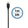 Kensington PowerBolt™ 2.4 Auto Lādētājs — Melns, Ar Lightning Kabeli, 1 m