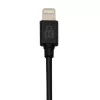 Kensington PowerBolt™ 2.4 Auto Lādētājs — Melns, Ar Lightning Kabeli, 1 m