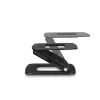 Kensington SmartFit EQ regulējams daudzleņķu klēpjdatora statīvs, melns, plastmasa, 33-40.6 cm (13-16 collas), 3 kg