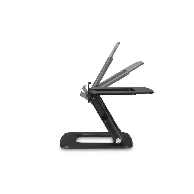 Kensington SmartFit EQ regulējams daudzleņķu klēpjdatora statīvs, melns, plastmasa, 33-40.6 cm (13-16 collas), 3 kg