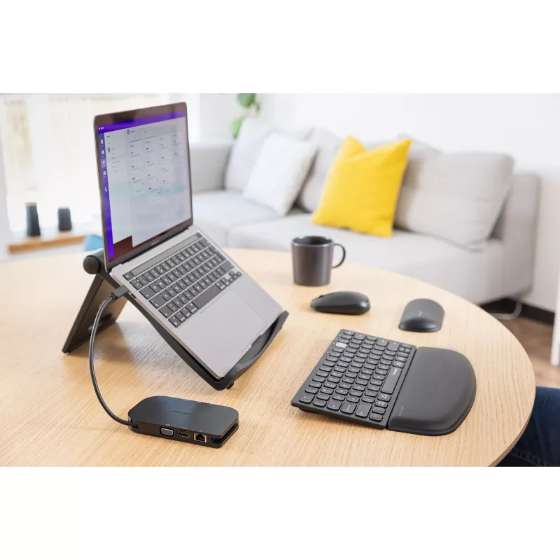 Kensington SmartFit Easy Riser dzesēšanas statīvs klēpjdatoriem - Melns