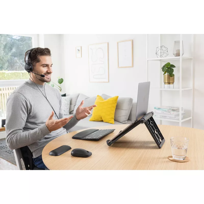 Kensington SmartFit Easy Riser dzesēšanas statīvs klēpjdatoriem - Melns