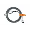 Kensington MicroSaver® Keyed Twin Laptop Lock, 2.2 m, apaļa atslēga, tērauds