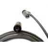 Kensington MicroSaver® Keyed Twin Laptop Lock, 2.2 m, apaļa atslēga, tērauds