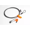 Kensington MicroSaver® Keyed Twin Laptop Lock, 2.2 m, apaļa atslēga, tērauds