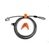 Kensington MicroSaver® Keyed Twin Laptop Lock, 2.2 m, apaļa atslēga, tērauds