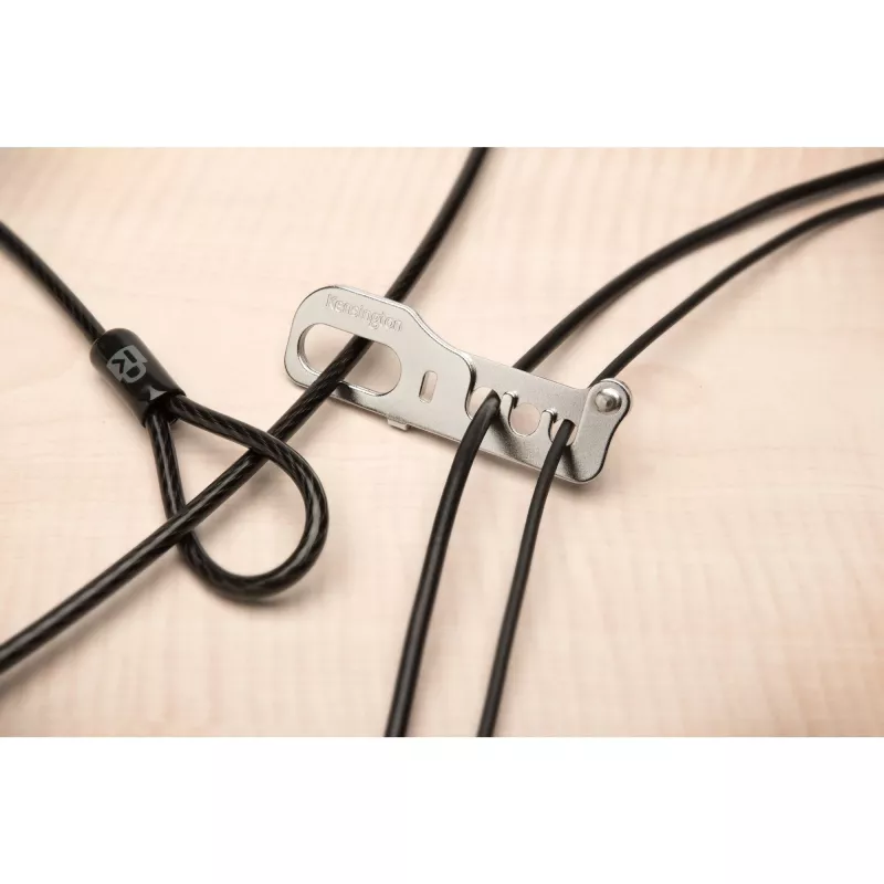 Kensington CableSaver Desk Mount drošības enkurs, pelēks, metāls, 30 g, 120 cm, 80 cm, 118 cm