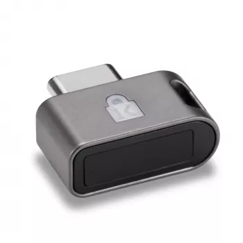 Kensington VeriMark Guard 2.1 USB-C pirkstu nospiedumu drošības atslēga – FIDO2, WebAuthn/CTAP2.1, FIDO U2F, starpplatformu