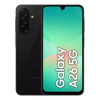 Samsung Galaxy A26 17 cm (6.7 collu) Hybrid Dual SIM Android 15 5G USB Type-C 6 GB 128 GB 5000 mAh Melns
