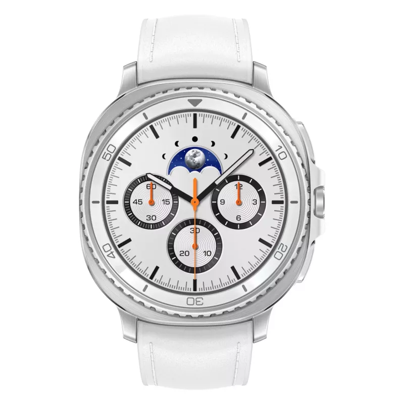 Samsung Galaxy Watch 8 Classic 3.3 cm (1,3 collu) AMOLED 46 mm Digital 438 x 438 pikseļi Skārienekrāns Sudraba Wi-Fi GPS (satelīts)