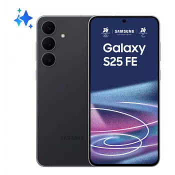 Samsung Galaxy S25 FE 5G 17 cm (6.7 collu) Dual SIM USB Type-C 8 GB 256 GB 4900 mAh Melns