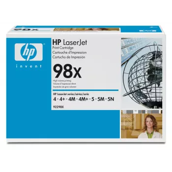 HP 98X oriģinālā tonera kasetne melna 1 gab.
