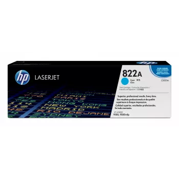HP 822A Ciāna oriģinālā LaserJet toner kasetne 1 gab.