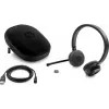 HP UC Wireless Duo Bezvadu Austiņas, Birojs/Zvanu centrs, 310 g, Melnas