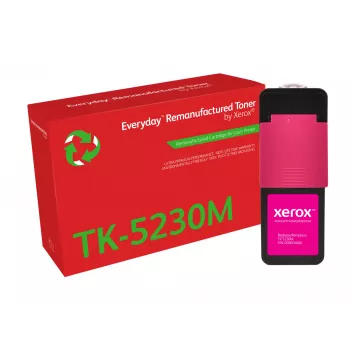 Everyday™ Magenta Pārstrādāts Toneris no Xerox, saderīgs ar Kyocera TK-5230M, standarta ietilpība