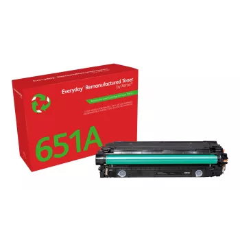 Xerox Everyday™ Melns Pārstrādāts Toneris saderīgs ar HP 651A 650A 307A (CE340A/CE270A/CE740A), standarta ietilpība