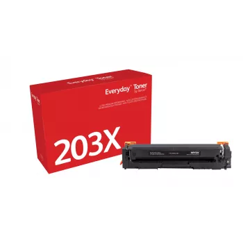 Xerox Everyday™ Black Toner, saderīgs ar HP 203X (CF540X), augstas ietilpības