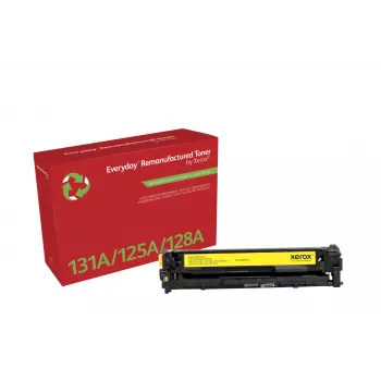 Xerox Everyday™ Yellow Remanufactured Toner saderīgs ar HP 131A (CF212A), standarta ietilpība
