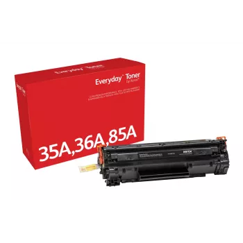 Xerox Everyday™ Melnais Toneris saderīgs ar HP 35A 36A 85A (CB435A/CB436A/CE285A), Standarta ietilpība