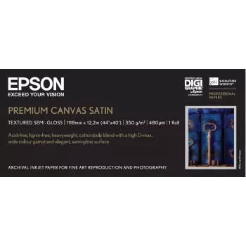 Audekla ruļlis Epson Premium Satin 44 collas x 12,2 m 350 g/m²