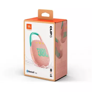 Pārnēsājams skaļrunis JBL Clip 5 Piparmētru (JBLCLIP5PINK)