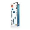 JBL Tune 310C USB austiņas vadu iekšauss zvaniem/mūzikai USB Type-C zilas