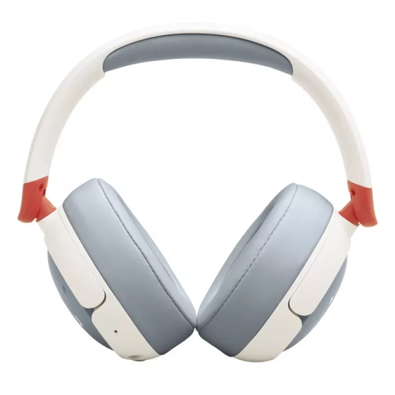 JBL Junior 470NC Bezvadu Austiņas Ar Trokšņu Slāpēšanu, Gaiši Pelēka/Balta