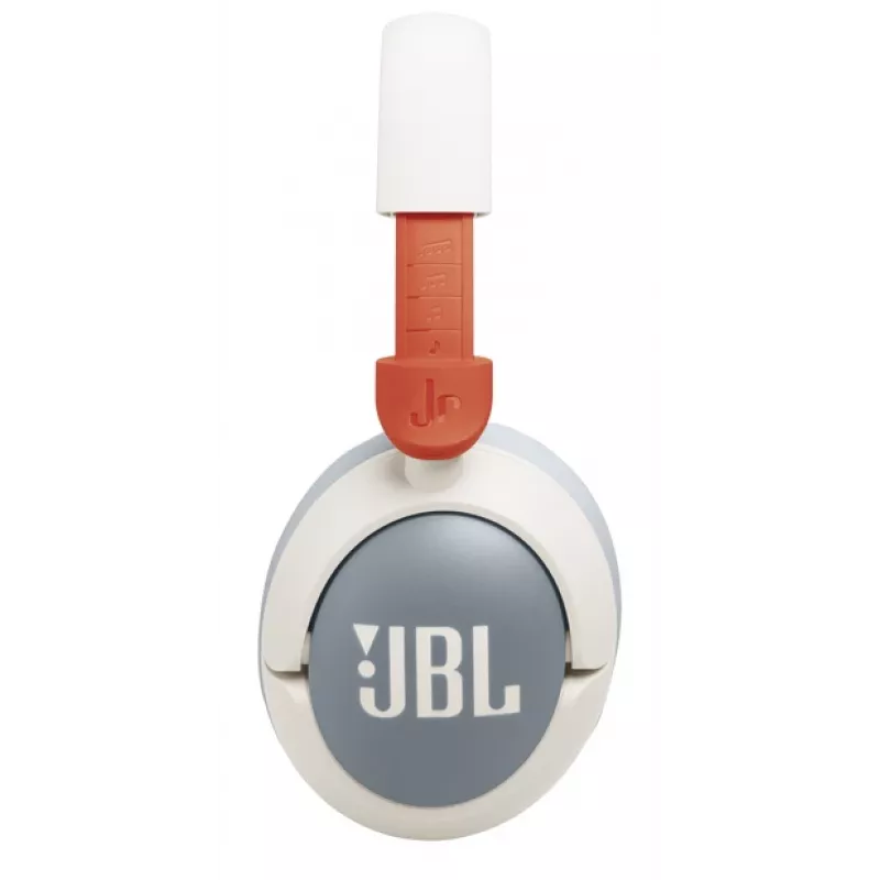 JBL Junior 470NC Bezvadu Austiņas Ar Trokšņu Slāpēšanu, Gaiši Pelēka/Balta
