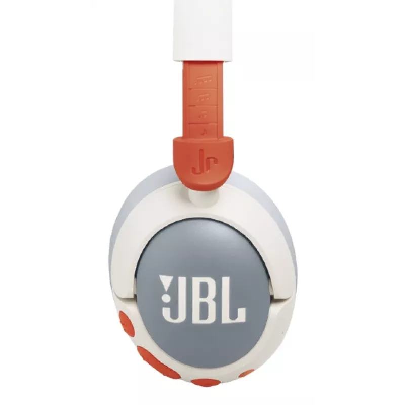 JBL Junior 470NC Bezvadu Austiņas Ar Trokšņu Slāpēšanu, Gaiši Pelēka/Balta