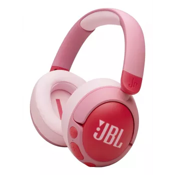 JBL Junior 470NC Bezvadu austiņas ar trokšņu slāpēšanu, rozā