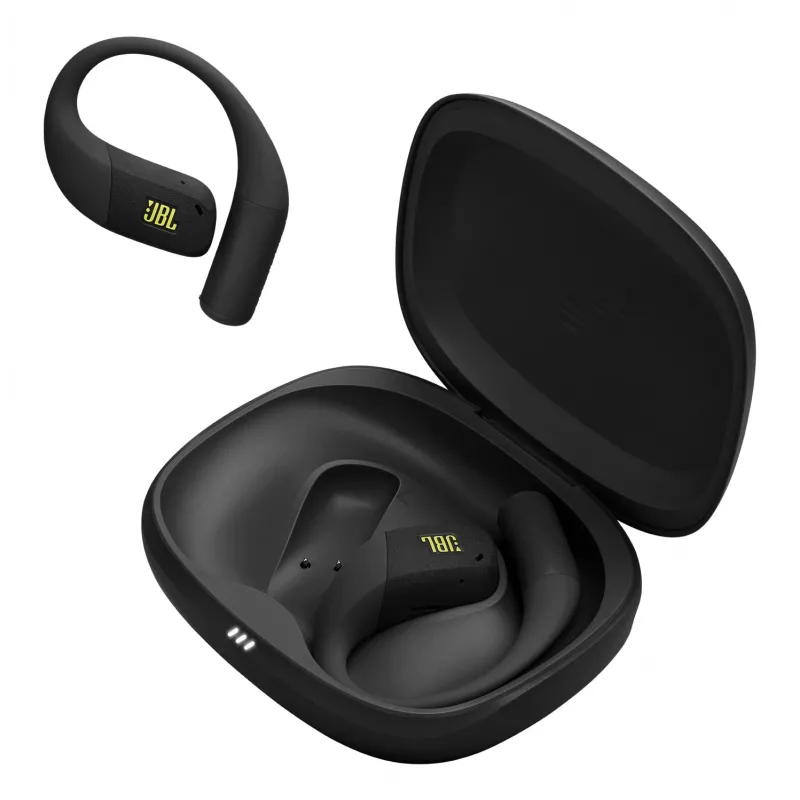 JBL Endurance Zone Bezvadu Atvērtā Tipa Austiņas Sportam Bluetooth Melns, Laims