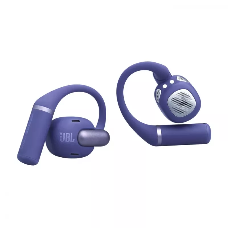 Austiņas JBL Sense Pro TWS, aizauss stiprinājums, Bluetooth, USB-C uzlādes statīvs, 20–40000 Hz, zila, 95.2 g