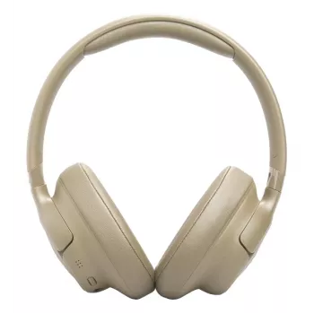 Austiņas JBL Tune 730BT bezvadu Bluetooth supra-aural, 20–20000 Hz, 218,2 g, bēšs