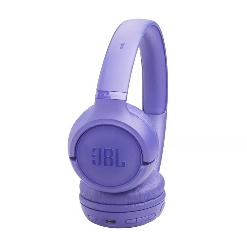 Austiņas JBL Tune 530BT bezvadu Bluetooth over-ear galvas saite, 20–20000 Hz, 151 g, violeta