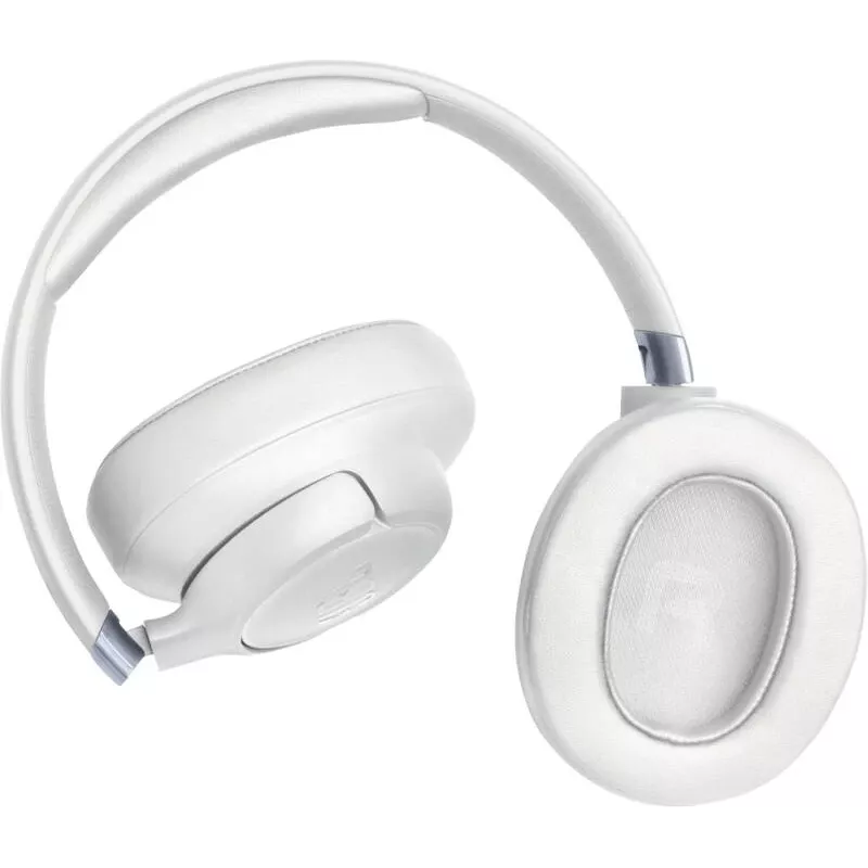 JBL Tune 780NC Bezvadu un vadu austiņas ar ANC, balta